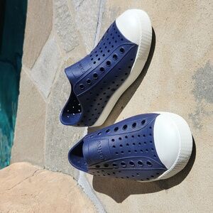 Native Jefferson Navy Blue Shoes 12